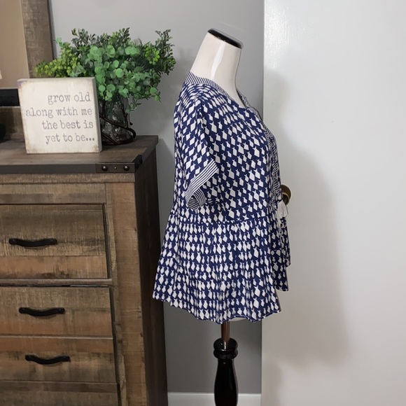 Vineyard vines Diamond Fish Tiered Top with tassels an excellent condition XS - Picture 6 of 15